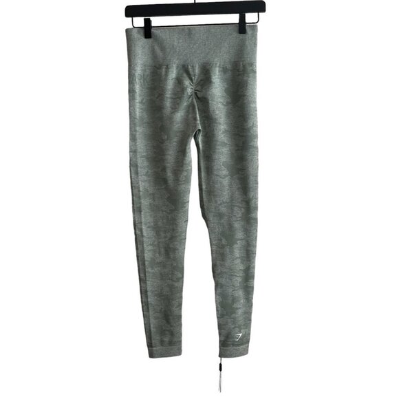 Gymshark Adapt Camo Seamless Sage Leggings Size Large NWT High Waist‎ - Picture 6 of 9